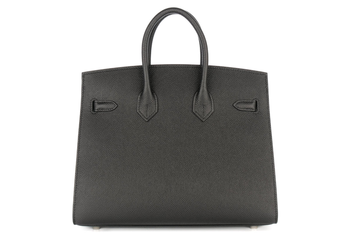 Hermès Birkin 25 Noir / Black Epsom - view 3