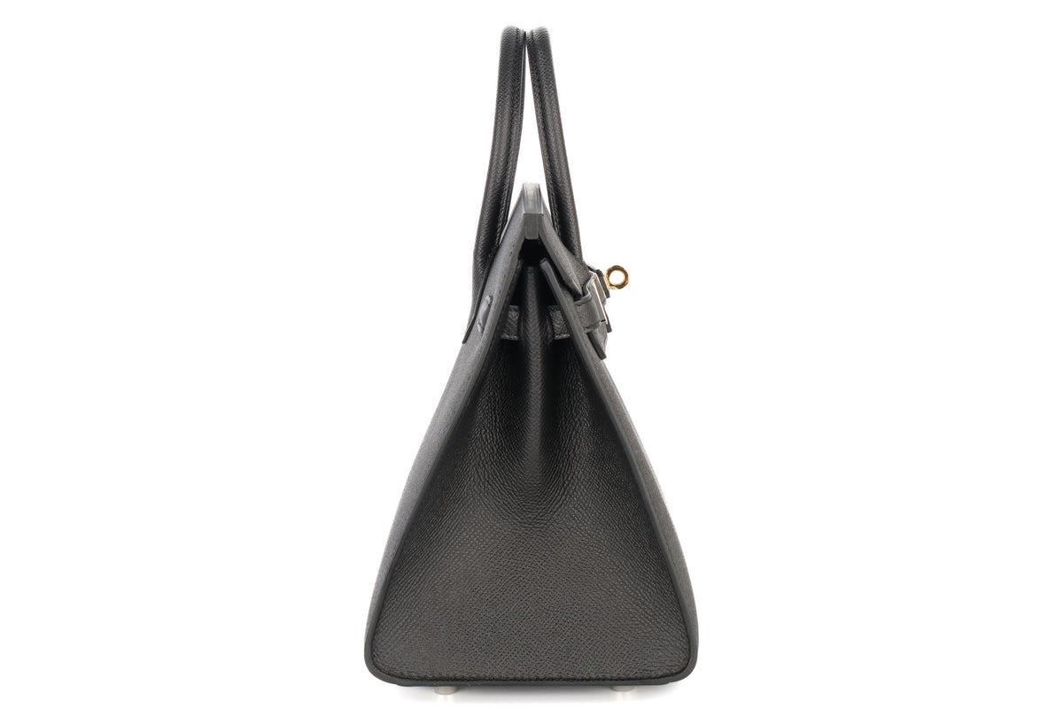 Hermès Birkin 25 Noir / Black Epsom - view 5