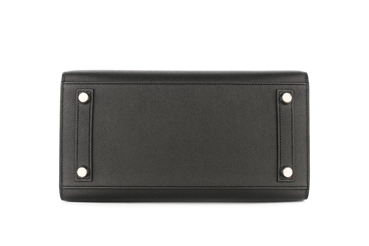 Hermès Birkin 25 Noir / Black Epsom - view 6