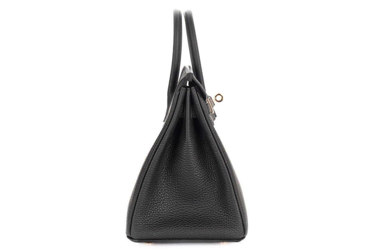Hermès Birkin 25 Noir / Black Togo Gold Hardware - view 5