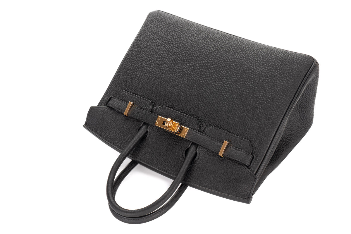 Hermès Birkin 25 Noir / Black Togo Gold Hardware - view 8