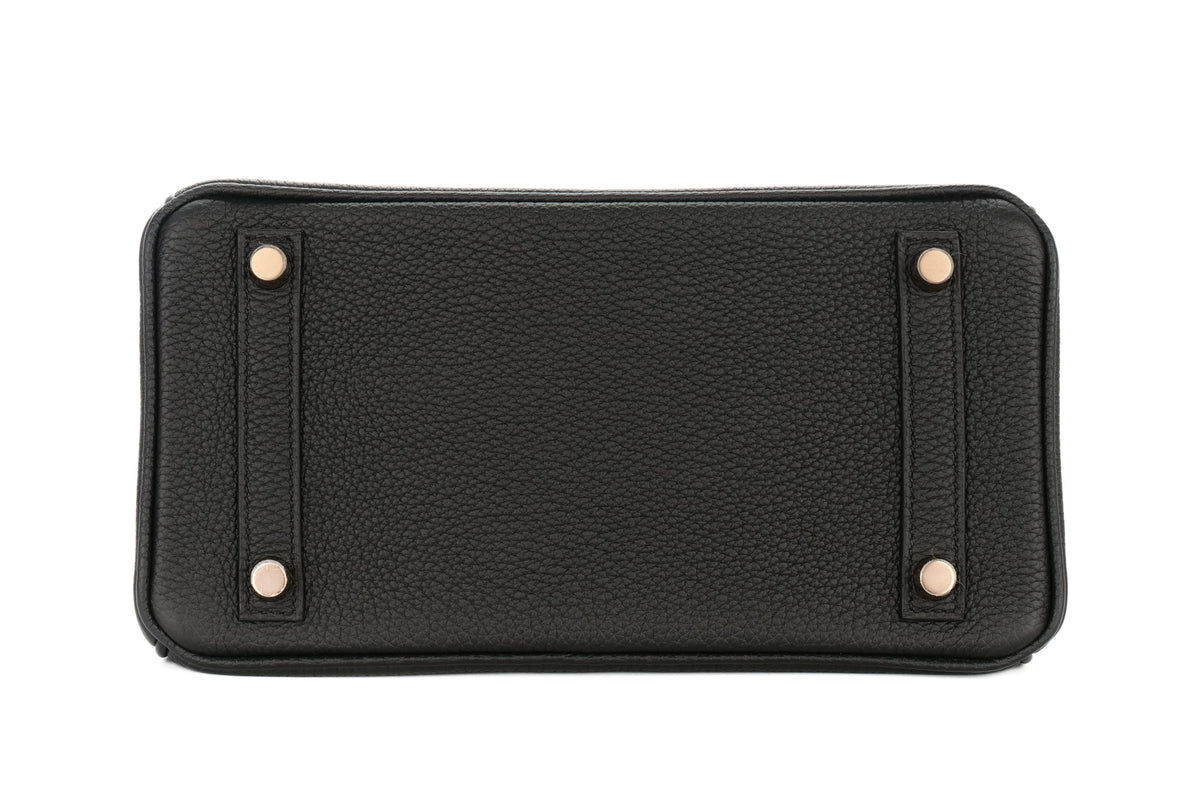 Hermès Birkin 25 Noir / Black Togo Rose Gold Hardware - view 6