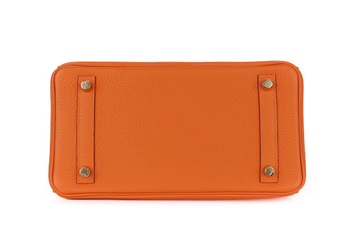 Hermès Birkin 25 Orange Togo Gold Hardware - view 6
