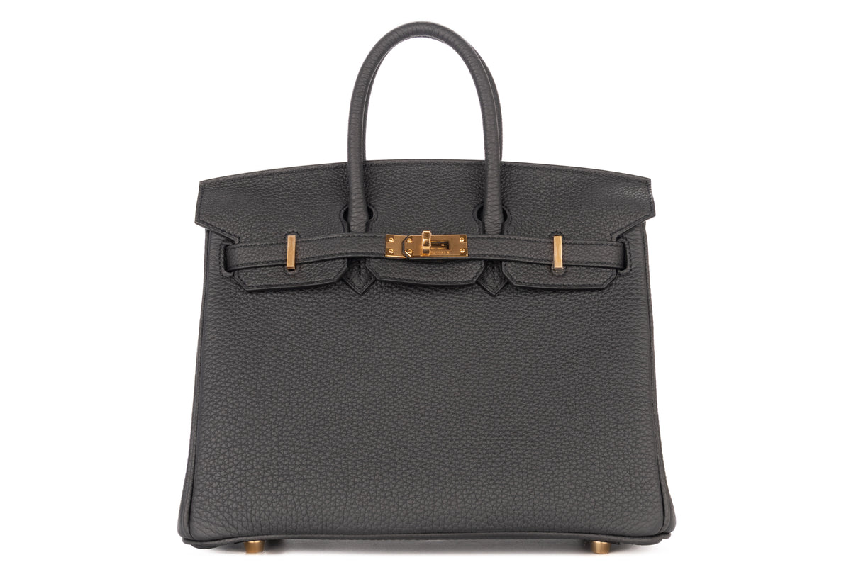Hermès Birkin 25 Plomb Togo Gold Hardware - view 1