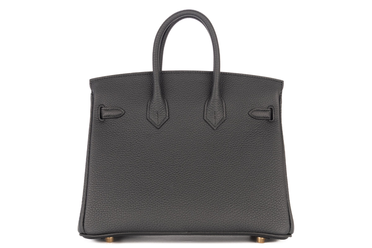 Hermès Birkin 25 Plomb Togo Gold Hardware - view 3