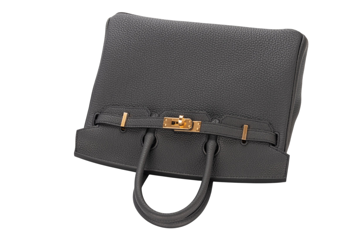 Hermès Birkin 25 Plomb Togo Gold Hardware - view 8