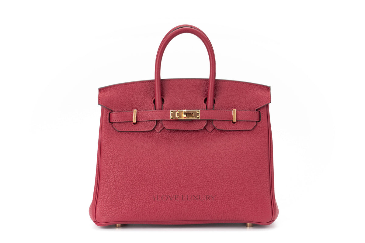 Hermès Birkin 25 Rouge Grenate Togo Gold Hardware - view 1
