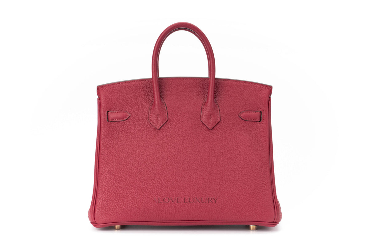 Hermès Birkin 25 Rouge Grenate Togo Gold Hardware - view 3