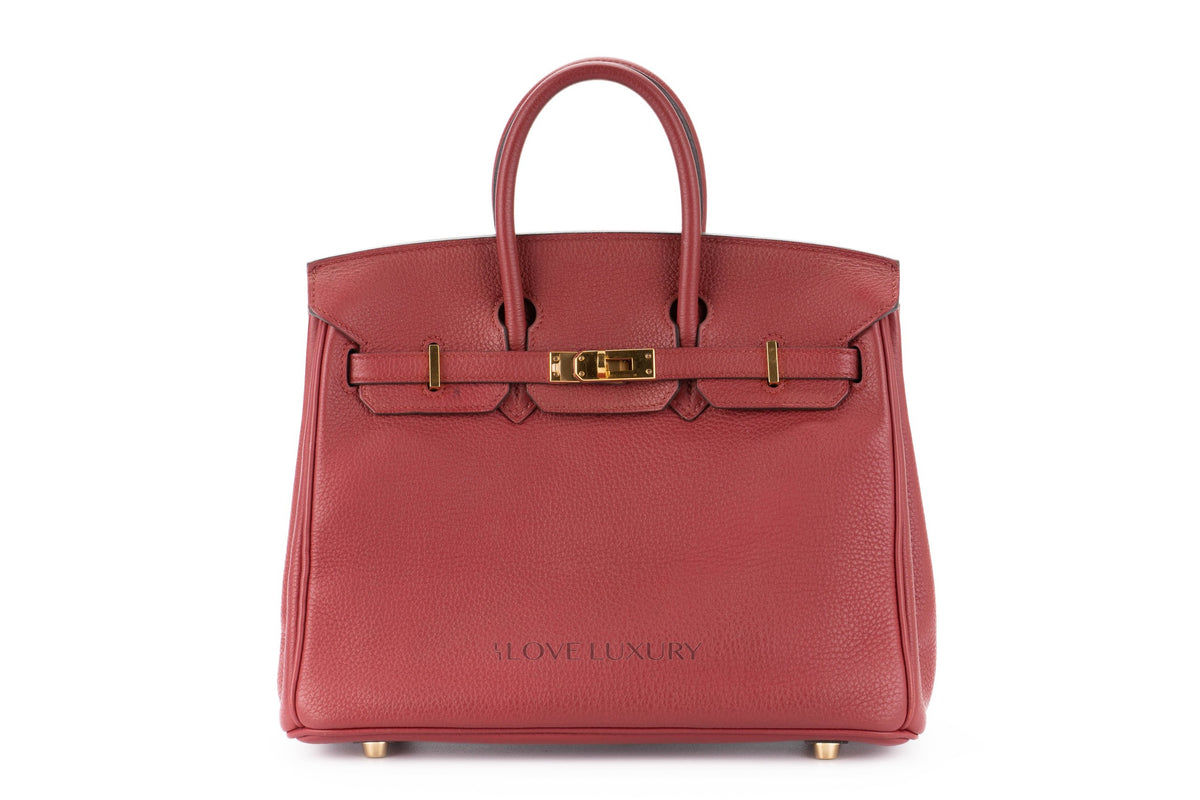 Hermès Birkin 25 Rouge Grenat Togo Gold Hardware - view 1
