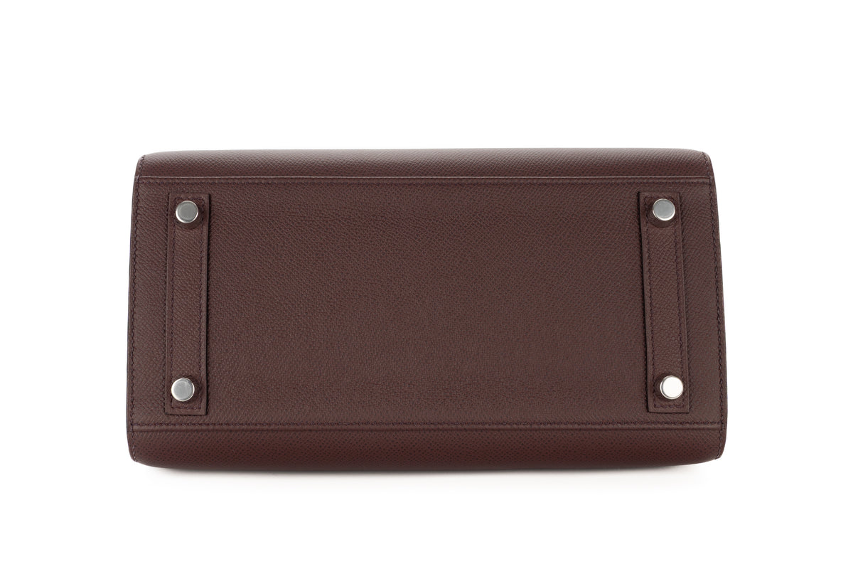 Hermès Birkin 25 Rouge Sellier Epsom Sellier Palladium Hardware - view 6