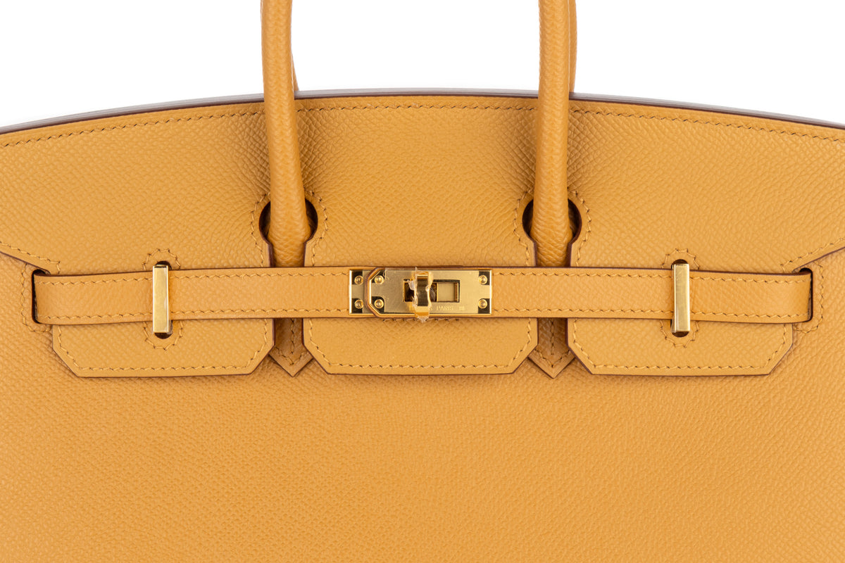 Hermès Birkin 25 Sesame Epsom Sellier Gold Hardware - view 7