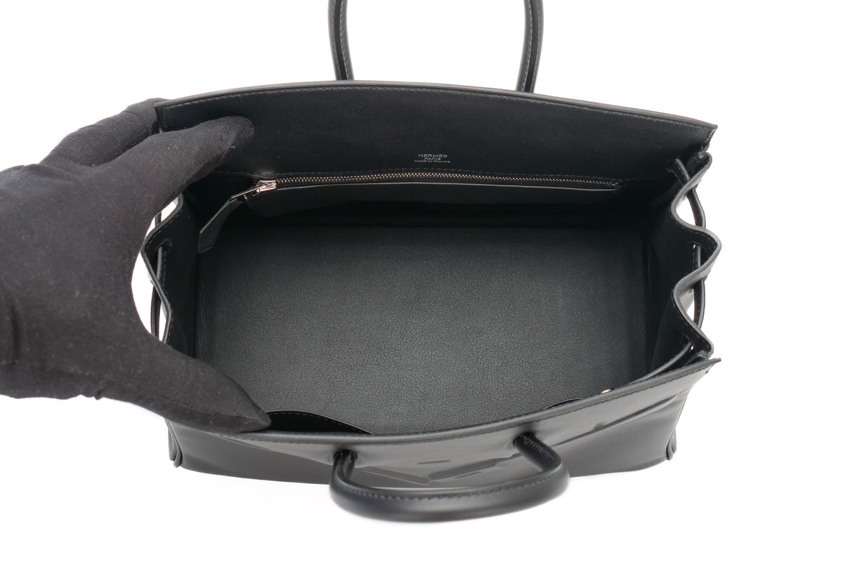Hermès Birkin 25 Shadow Noir / Black Swift - view 9