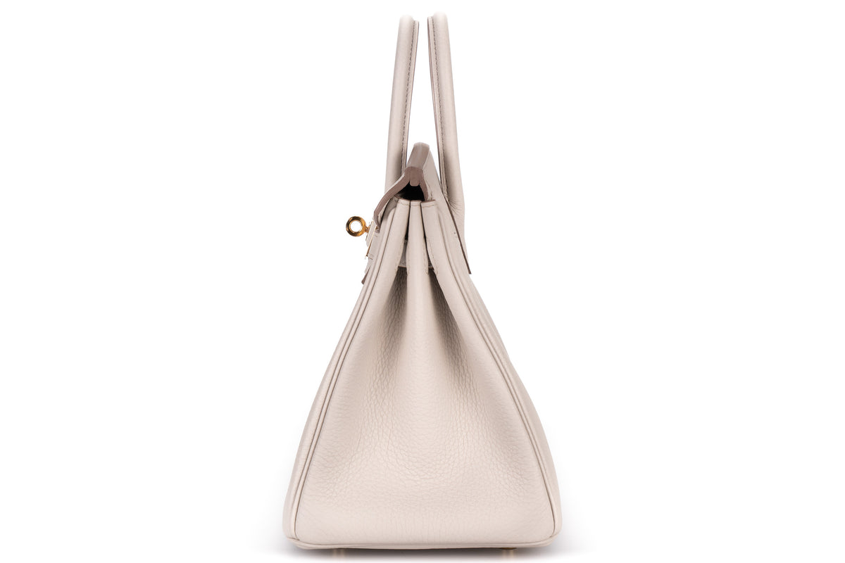 Hermès Birkin 25 Beton Togo Gold Hardware - view 4