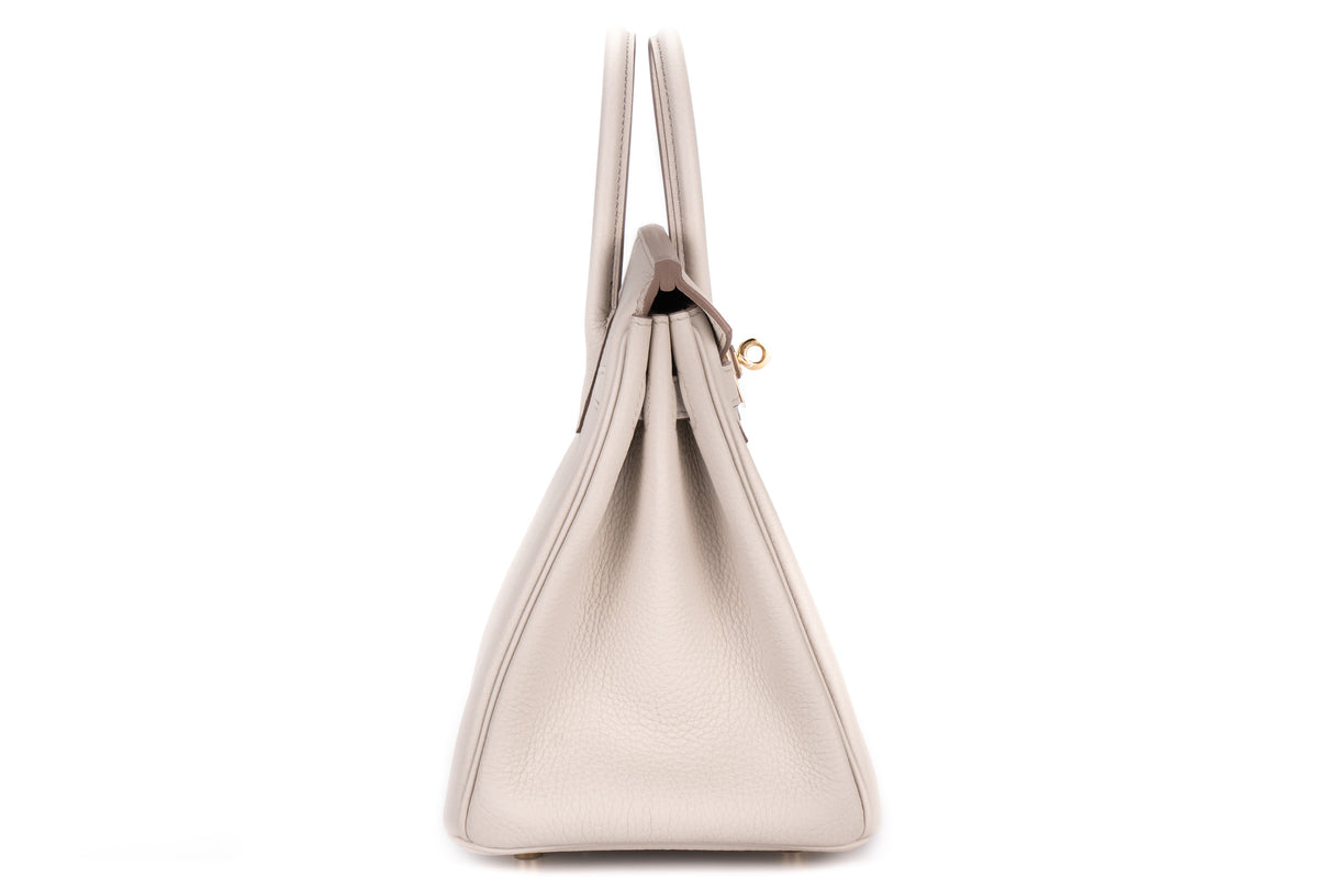 Hermès Birkin 25 Beton Togo Gold Hardware - view 5
