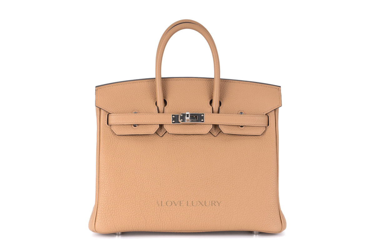 Hermès Birkin 25 Chai Togo Palladium Hardware - view 1