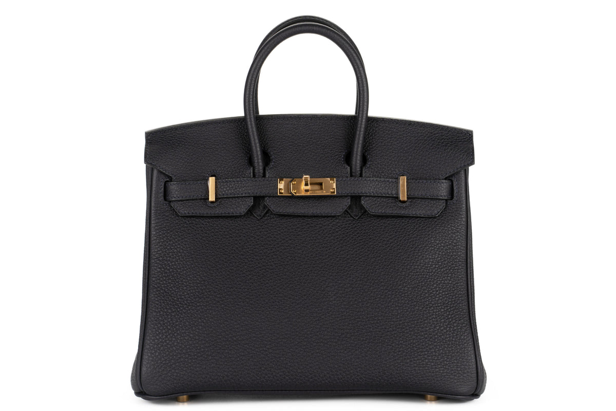 Hermès Birkin 25 Cabane Togo Gold Hardware - view 1