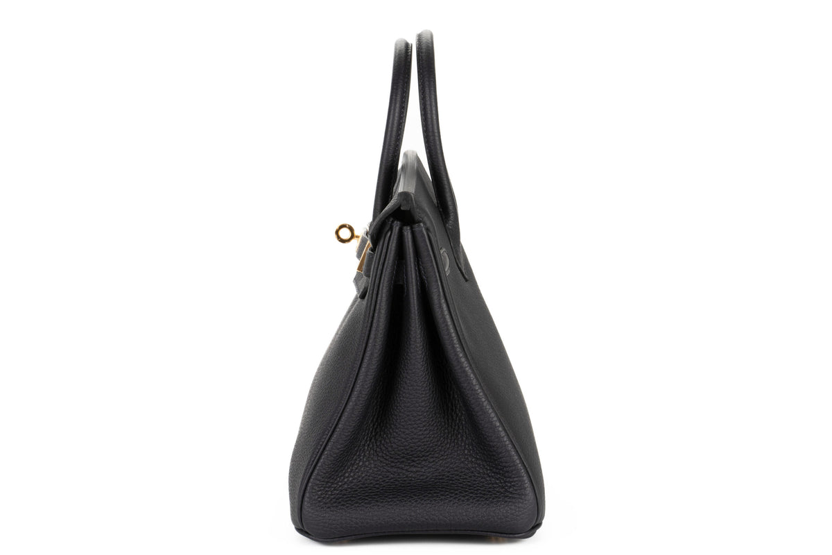 Hermès Birkin 25 Cabane Togo Gold Hardware - view 4