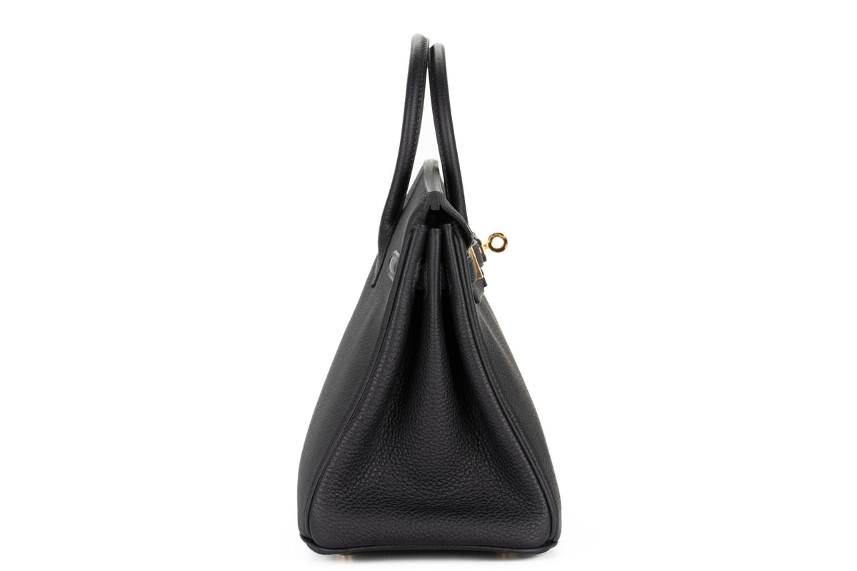 Hermès Birkin 25 Cabane Togo Gold Hardware - view 5