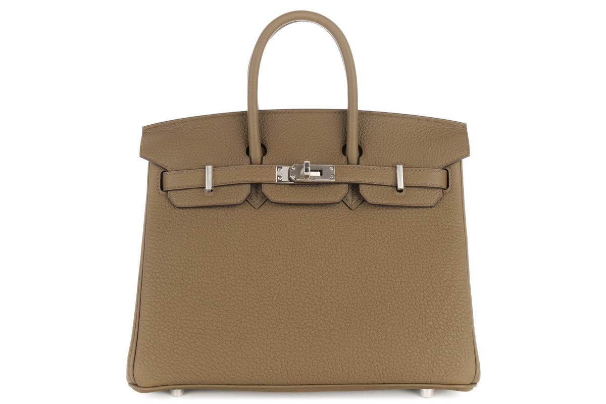 Hermès Birkin 25 Toundra Togo Palladium Hardware - view 1