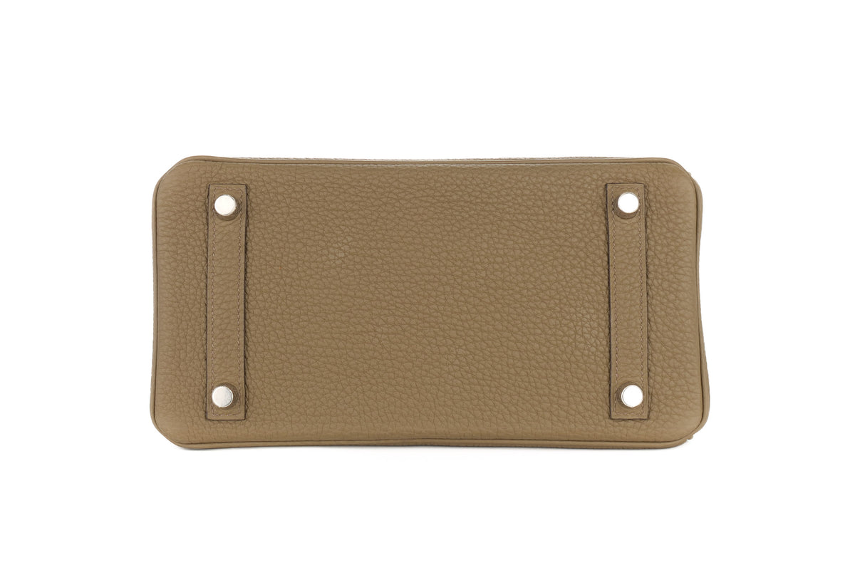Hermès Birkin 25 Toundra Togo Palladium Hardware - view 6