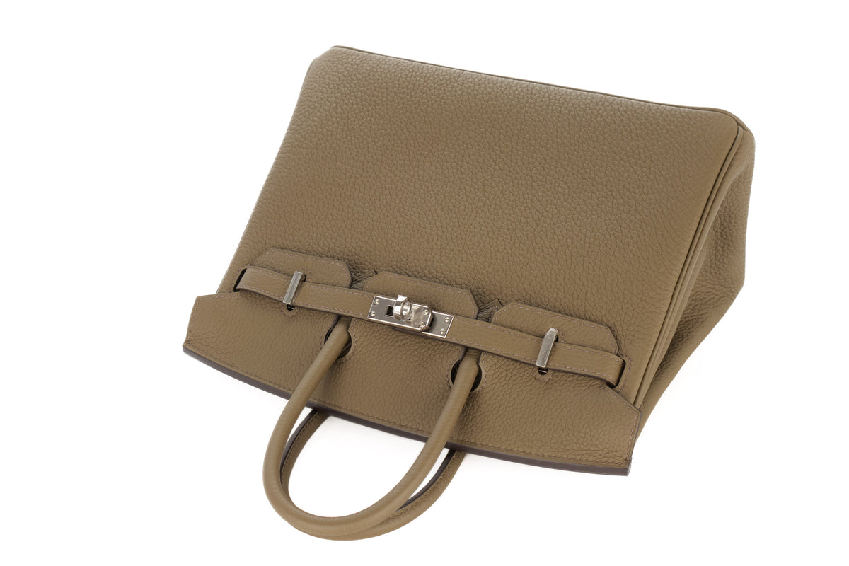 Hermès Birkin 25 Toundra Togo Palladium Hardware - view 8