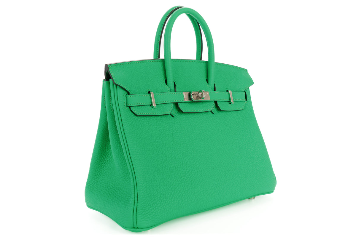 Hermès Birkin 25 Vert Comics Togo Palladium Hardware - view 2