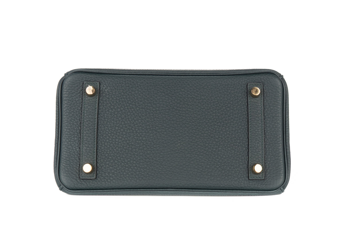 Hermès Birkin 25 Vert Cypress Togo Gold Hardware - view 6