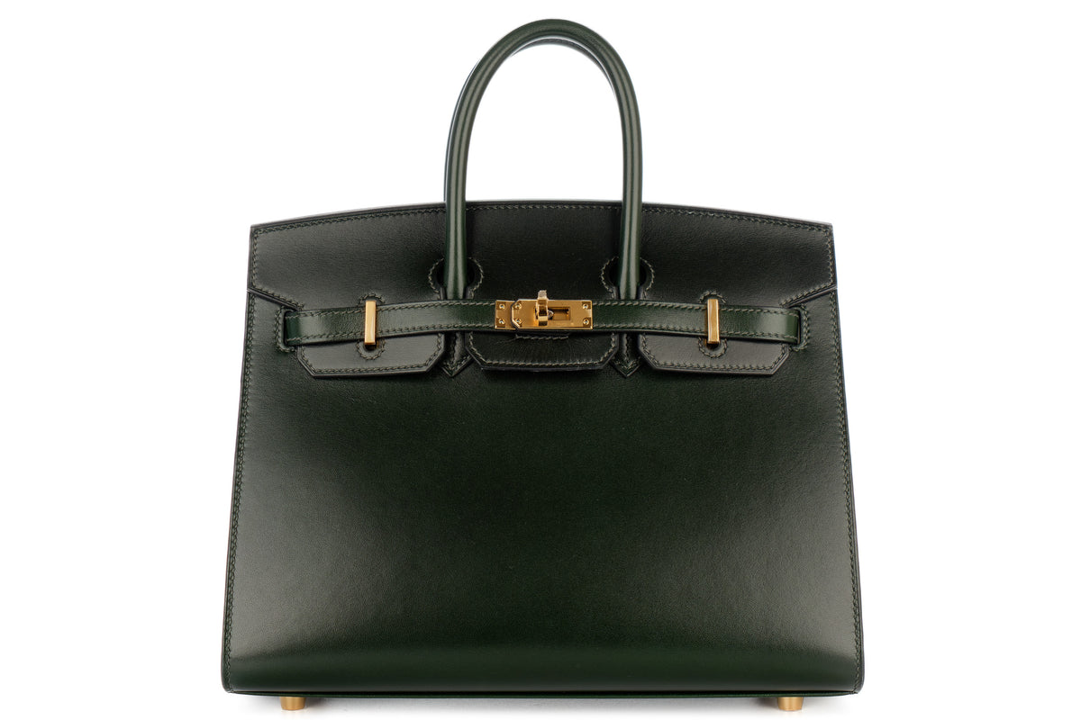 Hermès Birkin 25 Vert Fonce Box Leather Gold Hardware - view 1