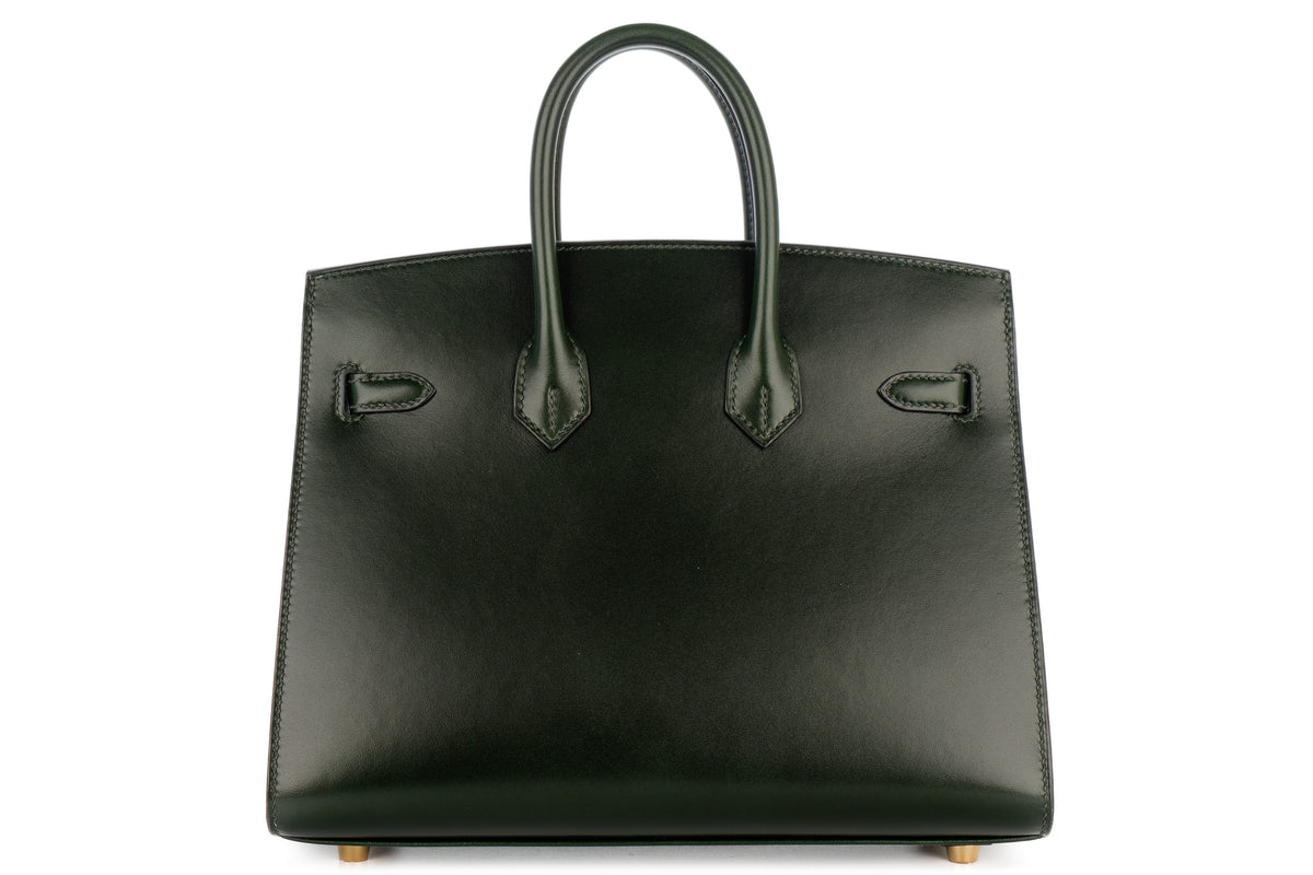 Hermès Birkin 25 Vert Fonce Box Leather Gold Hardware - view 3
