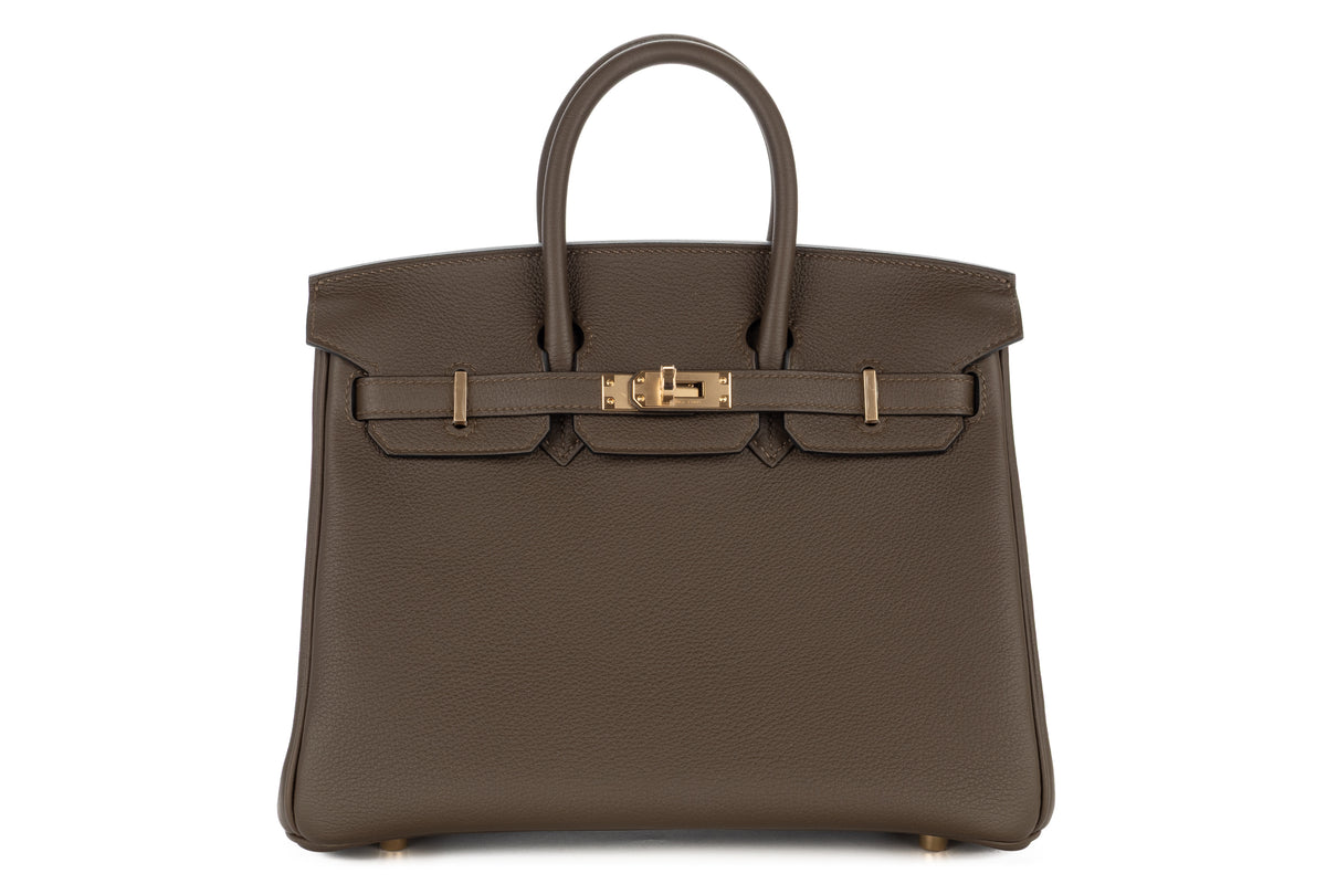 Hermès Birkin 25 Vert Loden Togo Permabrass Hardware - view 1