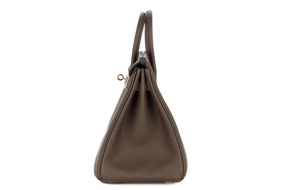 Hermès Birkin 25 Vert Loden Togo Permabrass Hardware - view 4