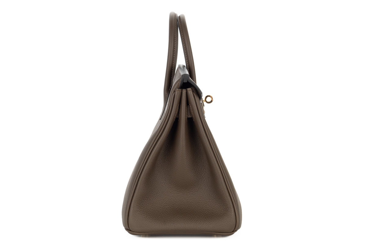 Hermès Birkin 25 Vert Loden Togo Permabrass Hardware - view 5
