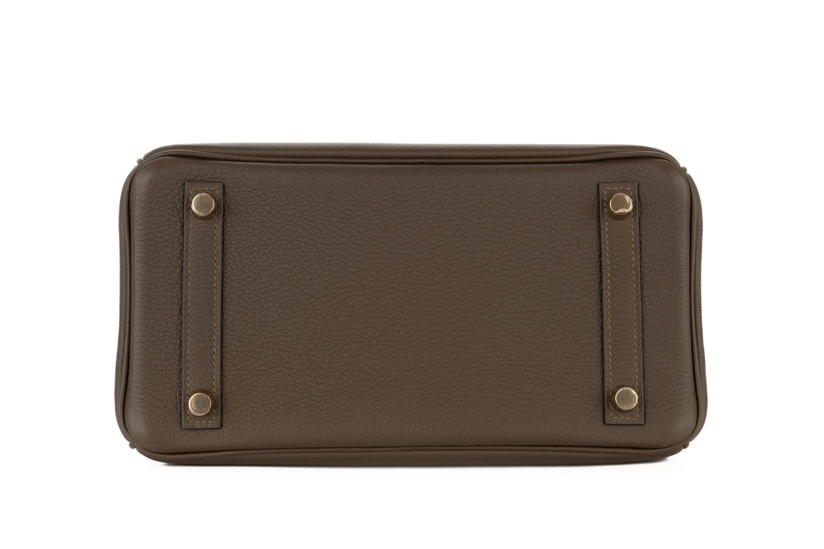 Hermès Birkin 25 Vert Loden Togo Permabrass Hardware - view 6