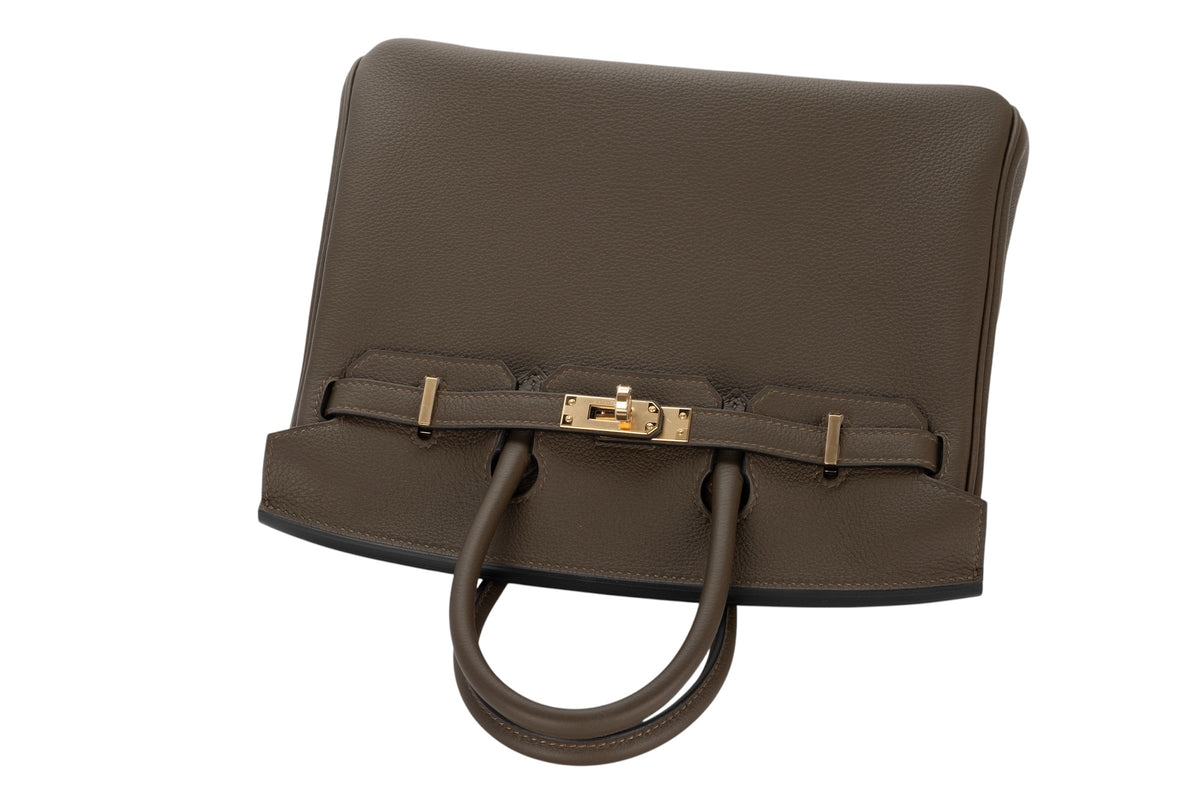 Hermès Birkin 25 Vert Loden Togo Permabrass Hardware - view 8