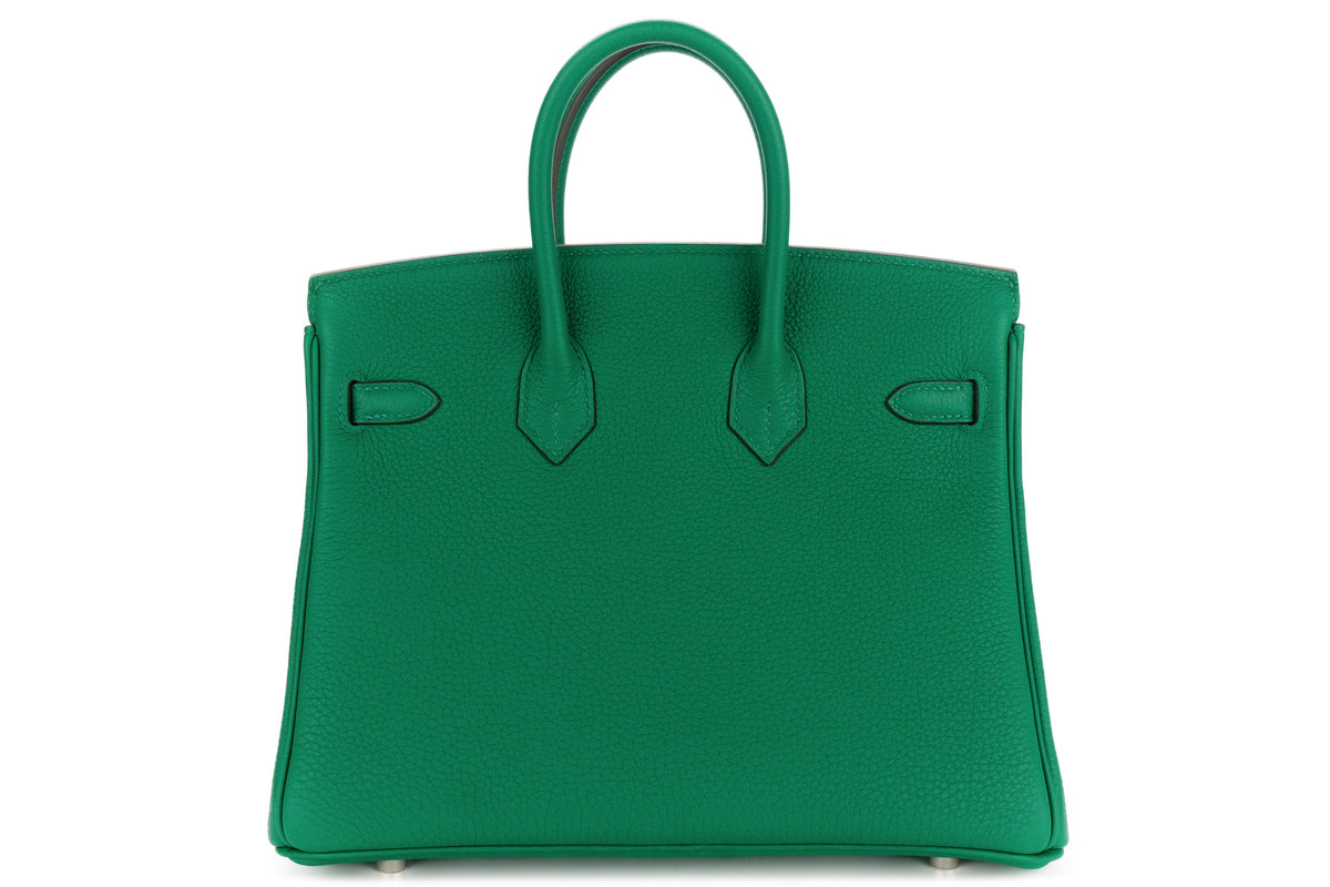 Hermès Birkin 25 Vert Vertigo Togo Palladium Hardware - view 3
