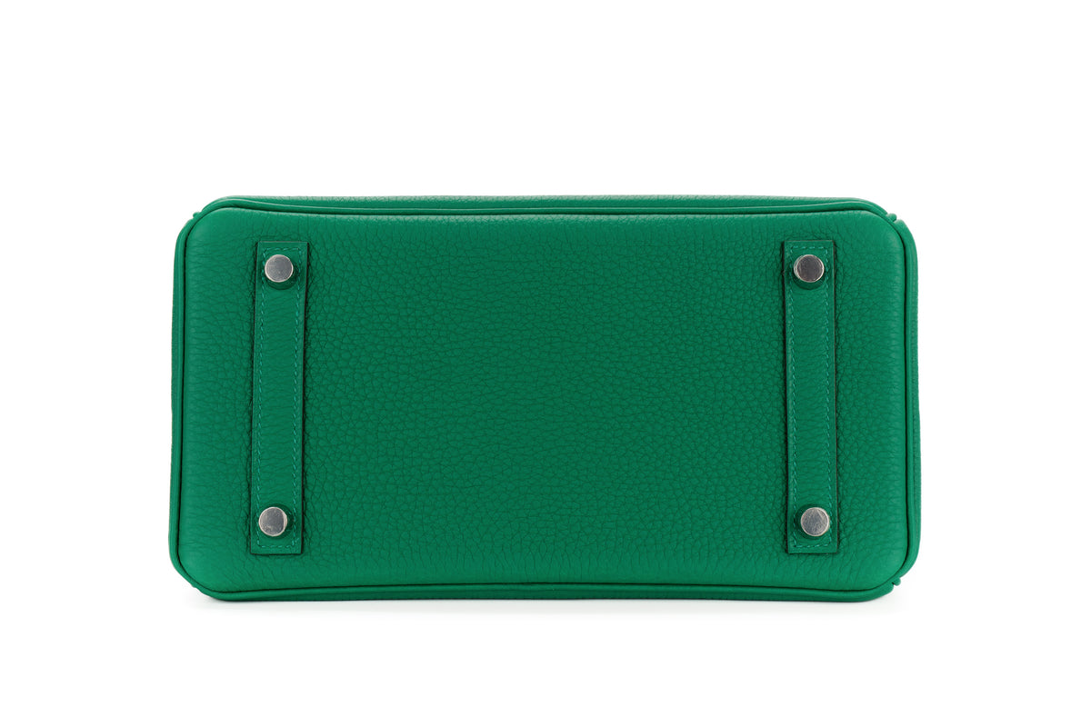 Hermès Birkin 25 Vert Vertigo Togo Palladium Hardware - view 6