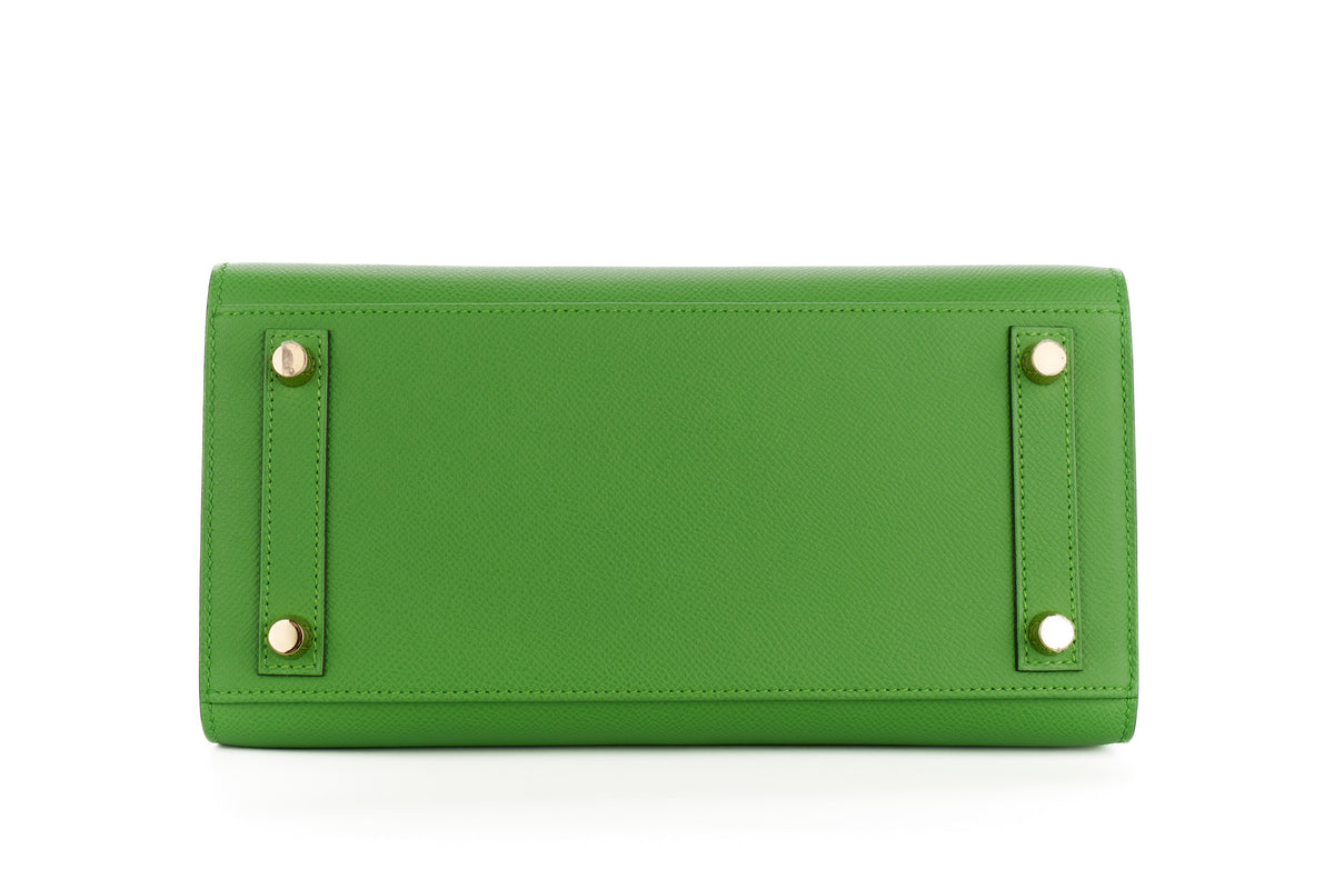 Hermès Birkin 25 Vert Yucca Epsom Sellier Gold Hardware - view 6