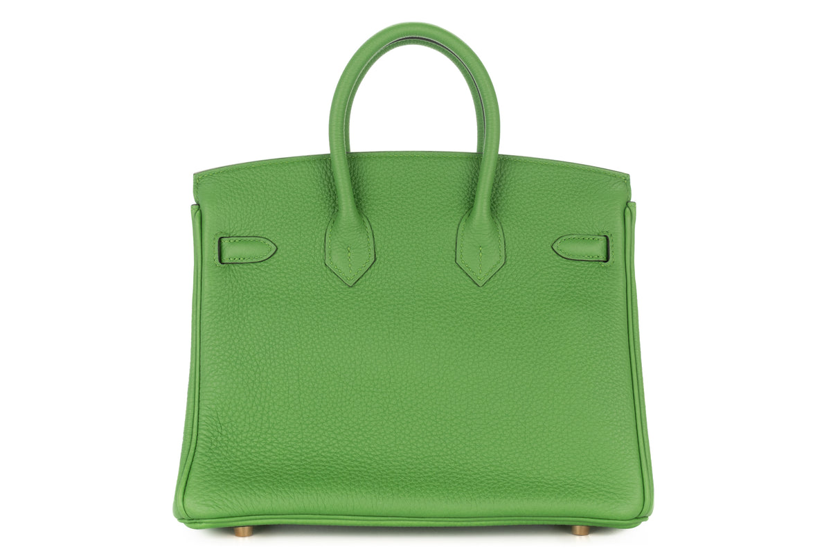 Hermès Birkin 25 Vert Yucca Togo Gold Hardware - view 3