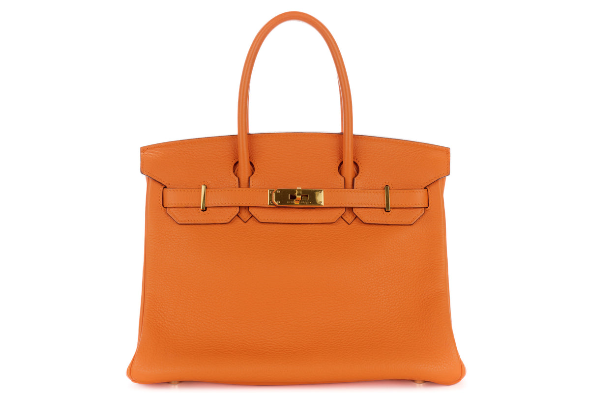 Hermès Birkin 30 Apricot Togo Gold Hardware - view 1
