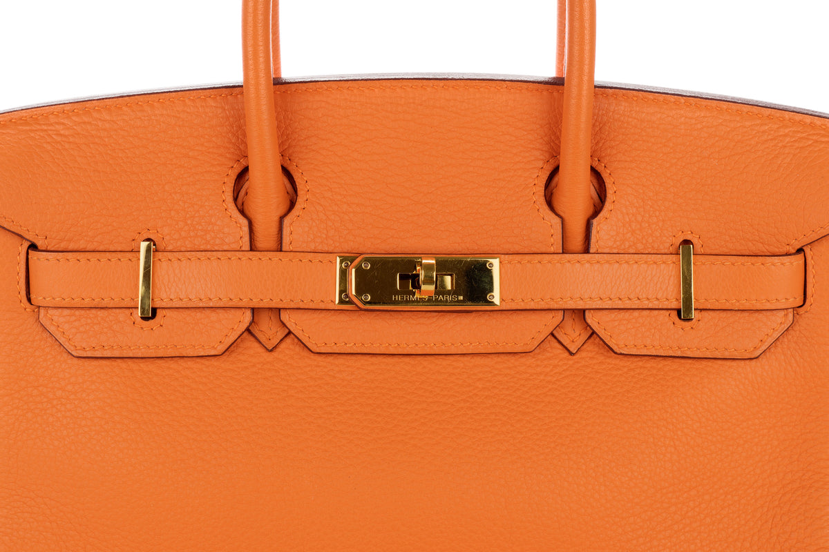 Hermès Birkin 30 Apricot Togo Gold Hardware - view 7