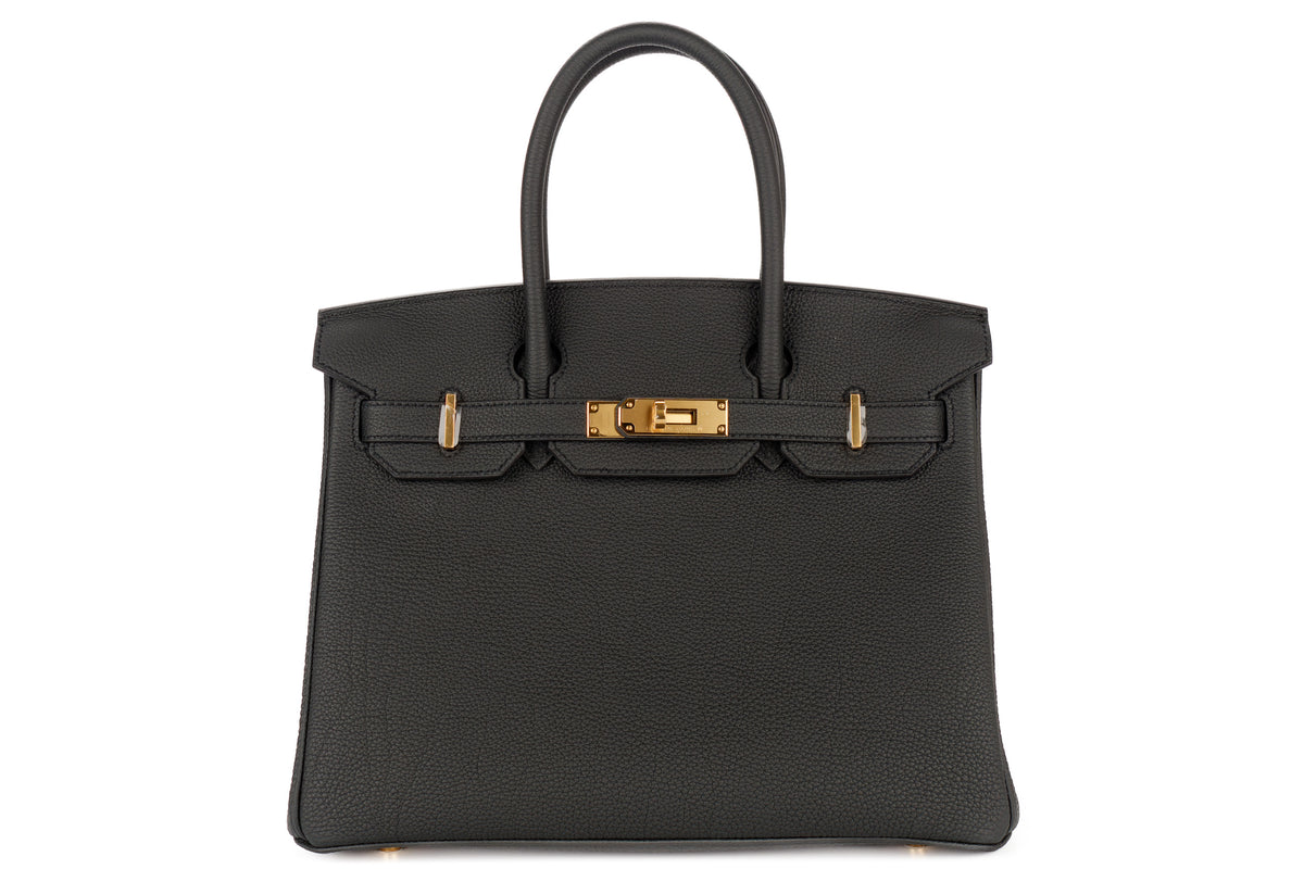 Hermès Birkin 30 Bleu Ocean Togo Gold Hardware - view 1