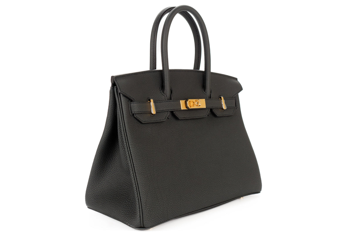 Hermès Birkin 30 Bleu Ocean Togo Gold Hardware - view 2