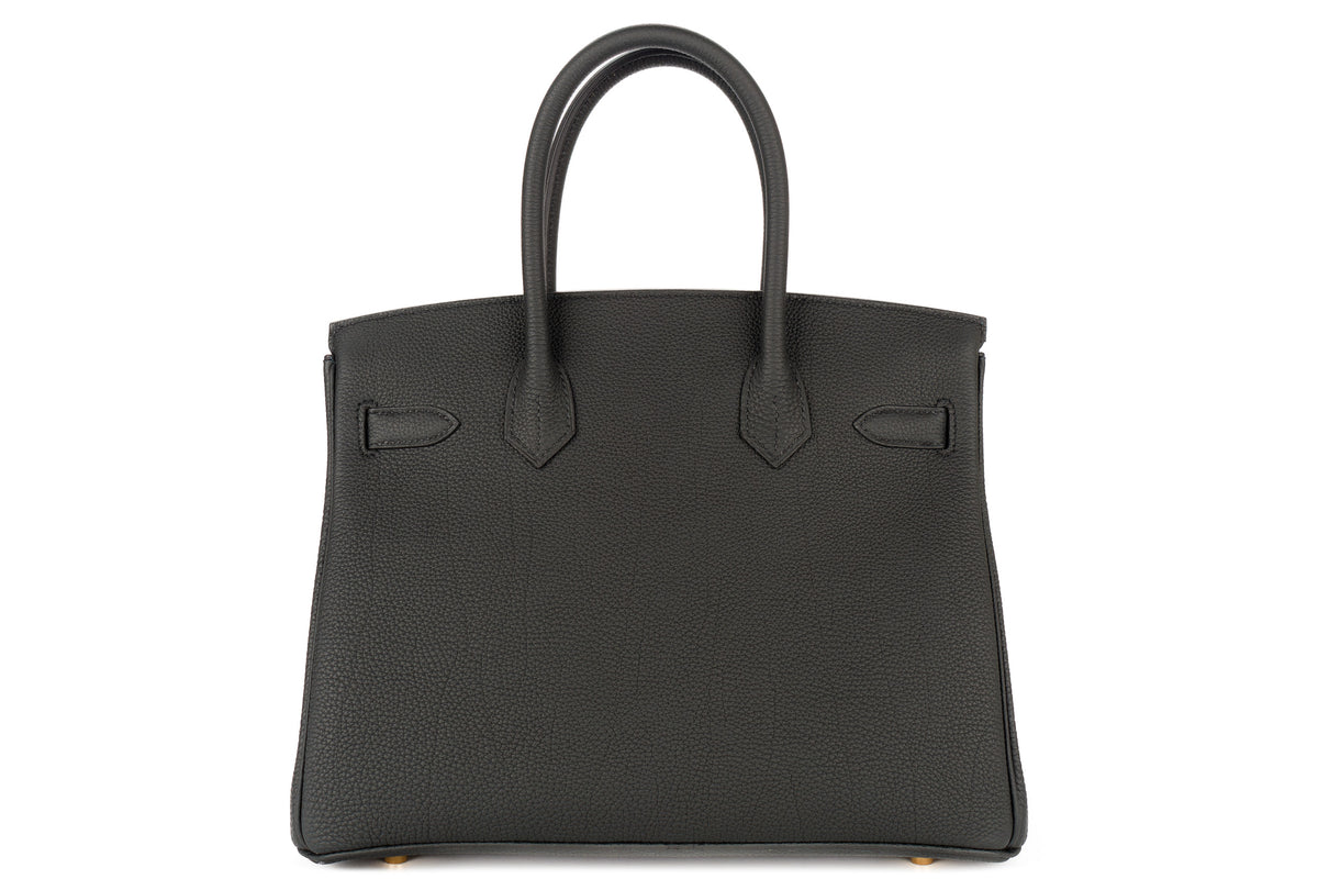 Hermès Birkin 30 Bleu Ocean Togo Gold Hardware - view 3