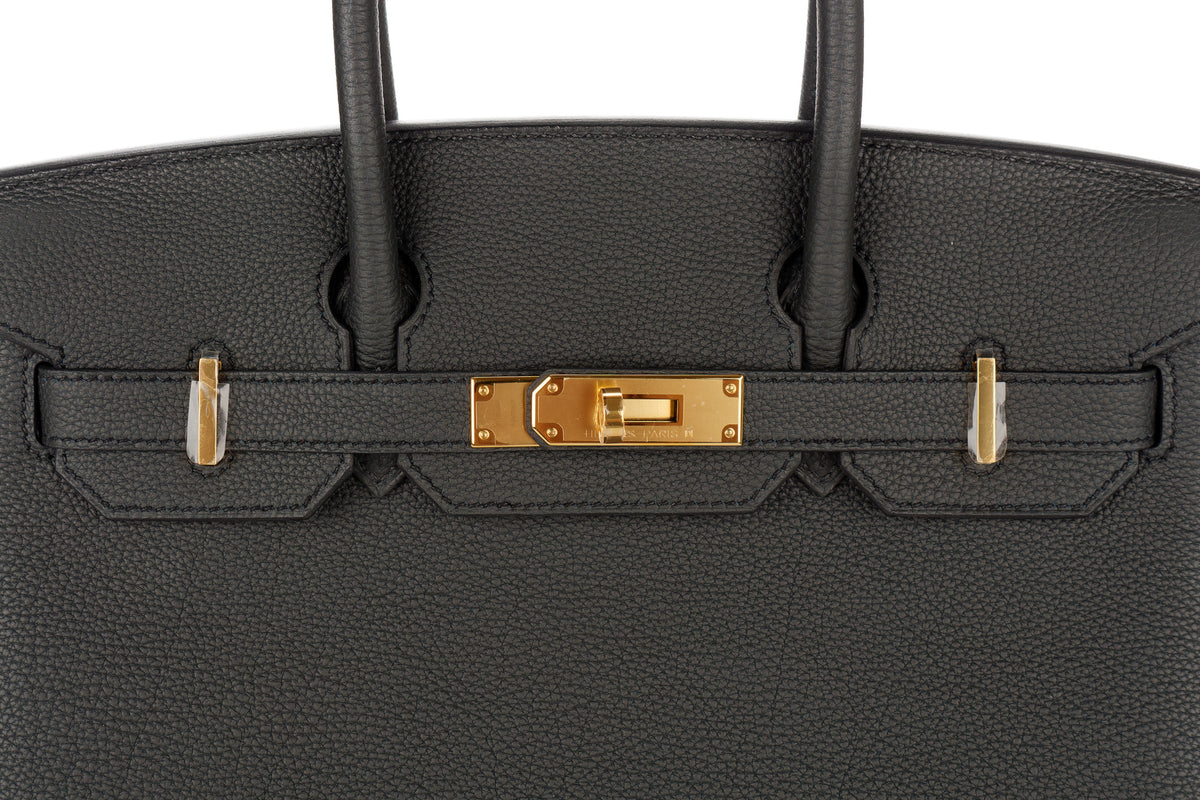 Hermès Birkin 30 Bleu Ocean Togo Gold Hardware - view 7