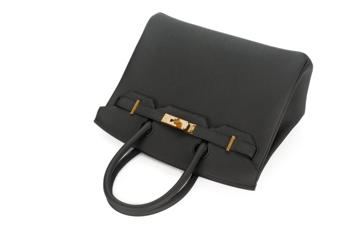 Hermès Birkin 30 Bleu Ocean Togo Gold Hardware - view 8