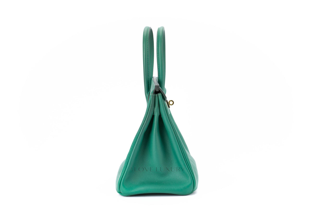 Hermès Birkin 30 Vert Vertigo Epsom Gold Hardware - view 5