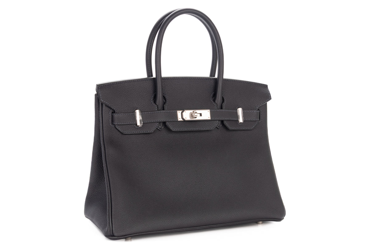Hermès Birkin 30 Cabane Togo Palladium Hardware - view 2