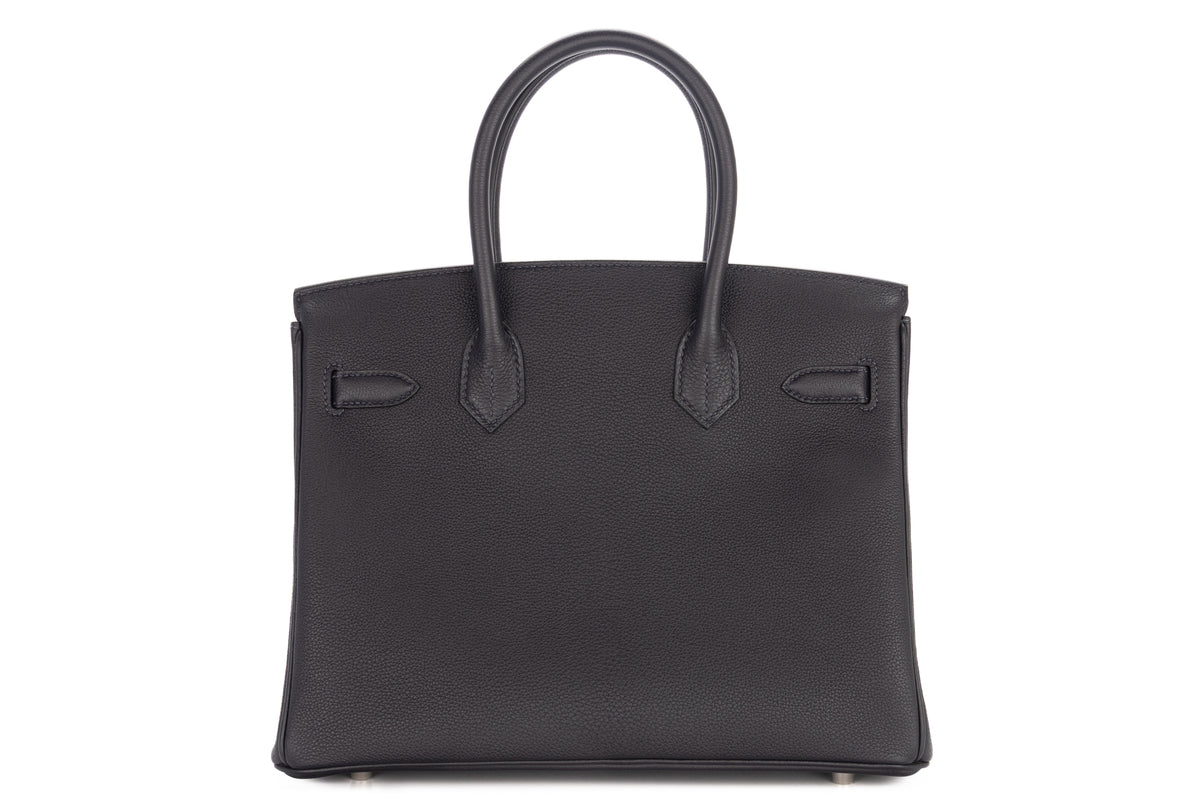 Hermès Birkin 30 Cabane Togo Palladium Hardware - view 3