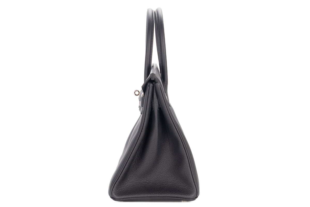 Hermès Birkin 30 Cabane Togo Palladium Hardware - view 4
