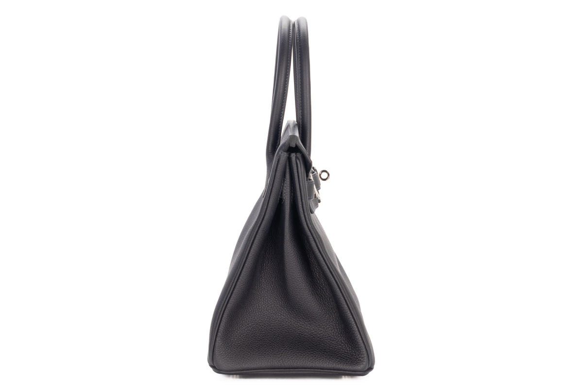 Hermès Birkin 30 Cabane Togo Palladium Hardware - view 5